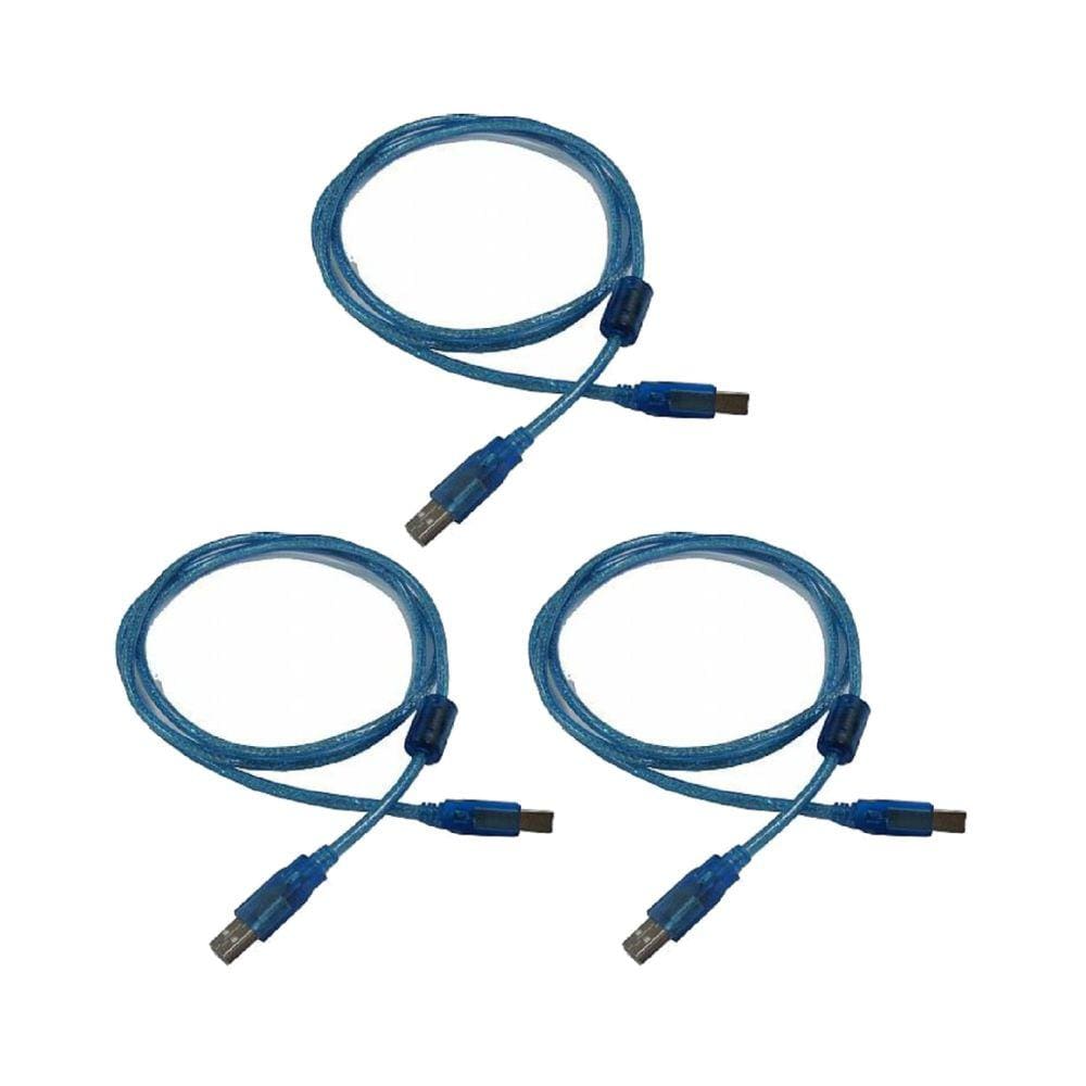 Kit 3 Cabo Usb A Para B Axb-100 Utilizado Osciloscópio Digital Diversos Equipamentos Instrutherm