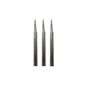 Kit 3 Ponta Ferro Pf-120 Tipo Fenda 1,2Mm Utilizada Estação Solda Esd-900 Es-910 Instrutherm