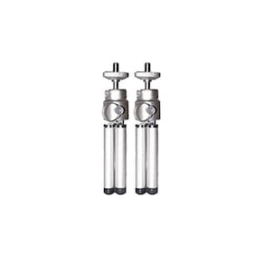 Kit 2 Tripé Suporte Pernas Cabeçote Ajustável Utilizado Decibelimetro Modelo Dec Instrutherm