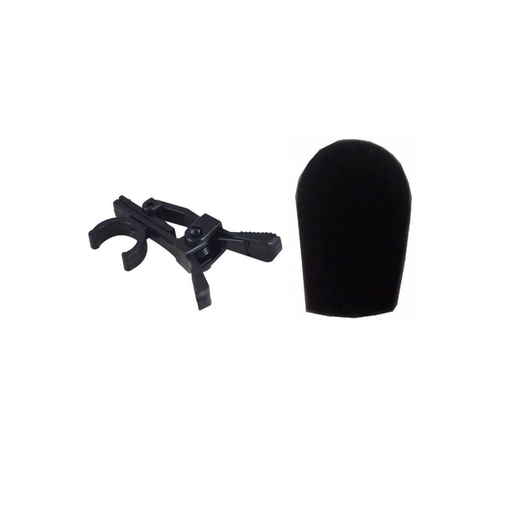 Kit Clip Lapela Protetor Vento Utilizado Dosímetro Ruído Dos-400/450/500/600 Instrutherm