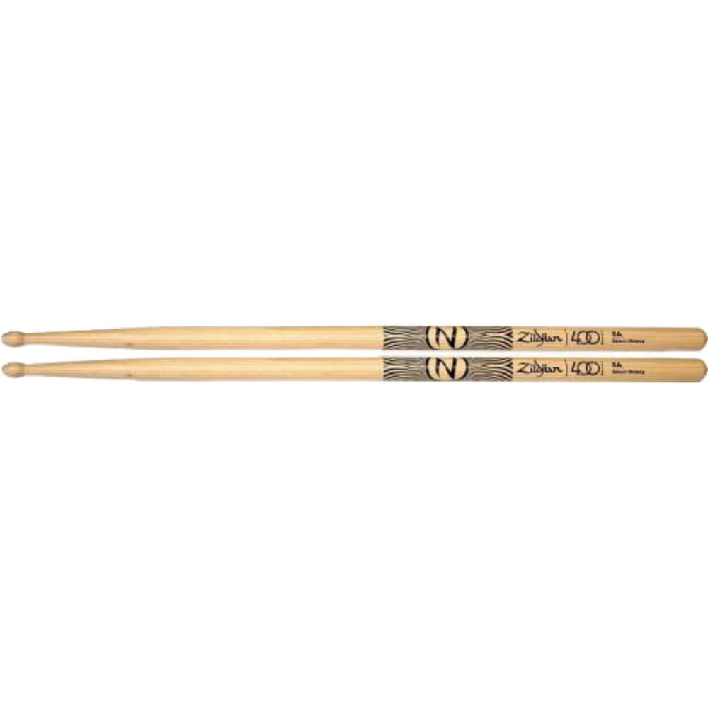 Par de Baquetas ZILDJIAN Serie Rock Edição Limitada Aniv 400 anos - 5A Ponta de Madeira