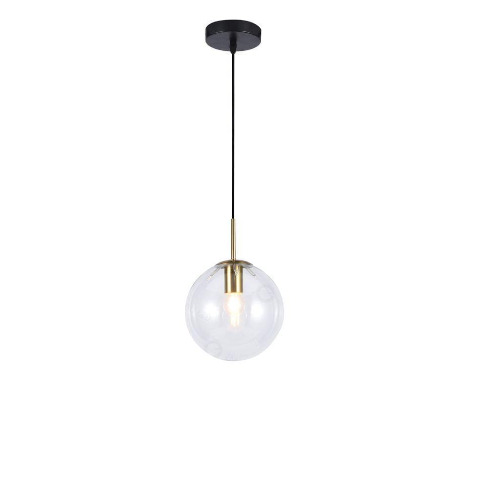 Pendente Glass Globo Transparente 20cm 1E27