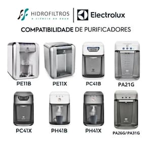 Kit 2 Refil Hidrofiltros Compatível Electrolux Pe11X E Pe11B
