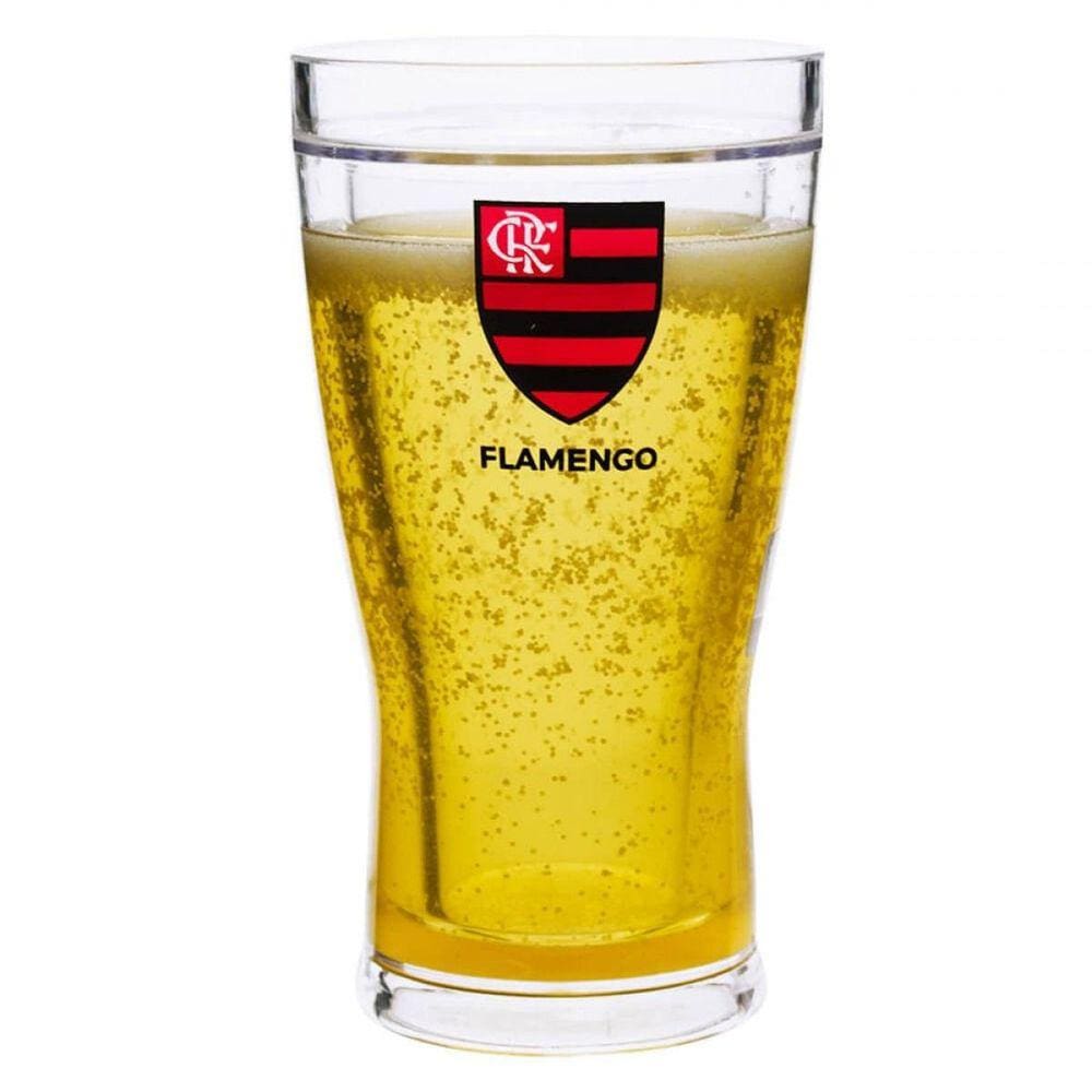 Copo Flamengo Gel Congelante 350 Ml - Df8808-5