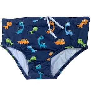 Sunga Infantil Uv Dinossauro Dino Proteção Solar Filtro 50