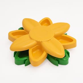 Brinquedo Interativo SmartyPaws Puzzler Sunflower Girassol - ZippyPaws Quebra-Cabeça Para Cães e Gatos