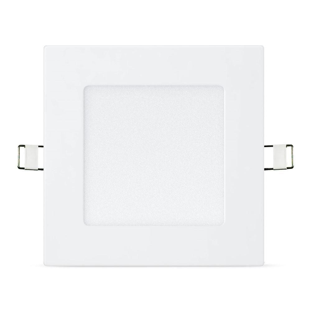 Painel Plafon Led Embutir Slim 12w 3000k Quadrado Ledvance