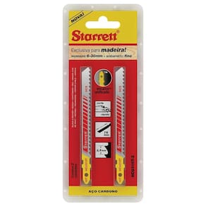 Serra Tico Tc Starrett Bi-Metal 75Mm 10D Ret. Afilada C/2Pcs
