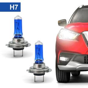 Par Lâmpadas H7 Farol Baixo Chevrolet Agile Super Branca Halogena Inmetro Gerlux 2010 2011 2012 2013 2014 2015 2016