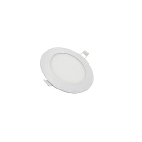 Painel Plafon Luminária Teto Embutir Redondo Led 6W Gesso