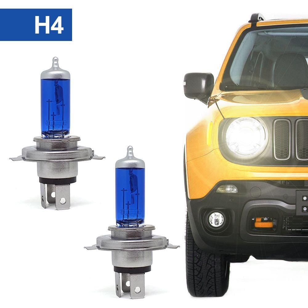 Par Lâmpadas H4 Farol Alto Baixo Chevrolet Corsa Classic Super Branca Halogena Inmetro Gerlux 2007 2008 2009 2010 2011