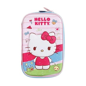 Estojo Baú 3D Hello Kitty Rosa Xeryus