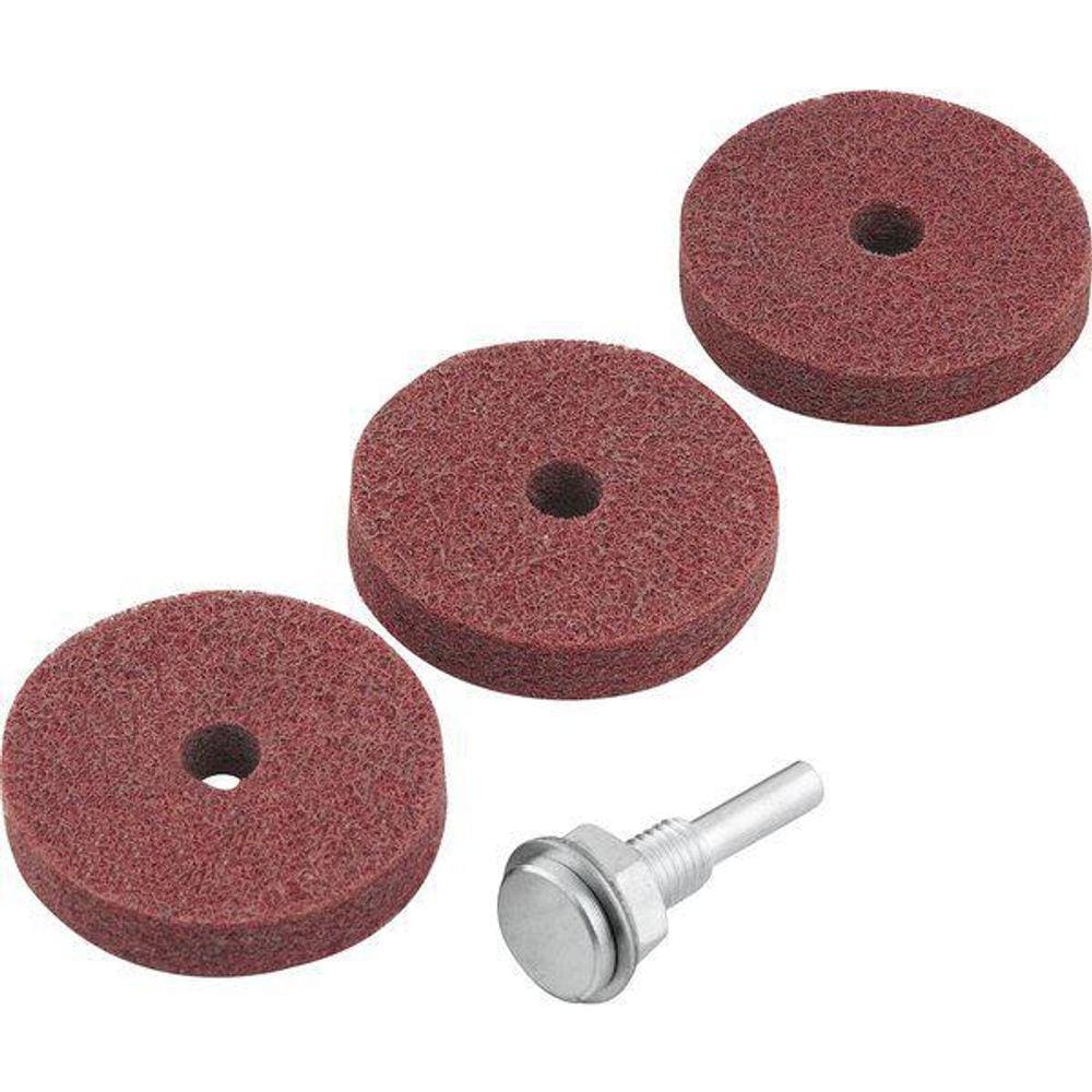 Jogo Esponja Abrasiva Acabamento C/Haste 4Pcs Vd 1250004002