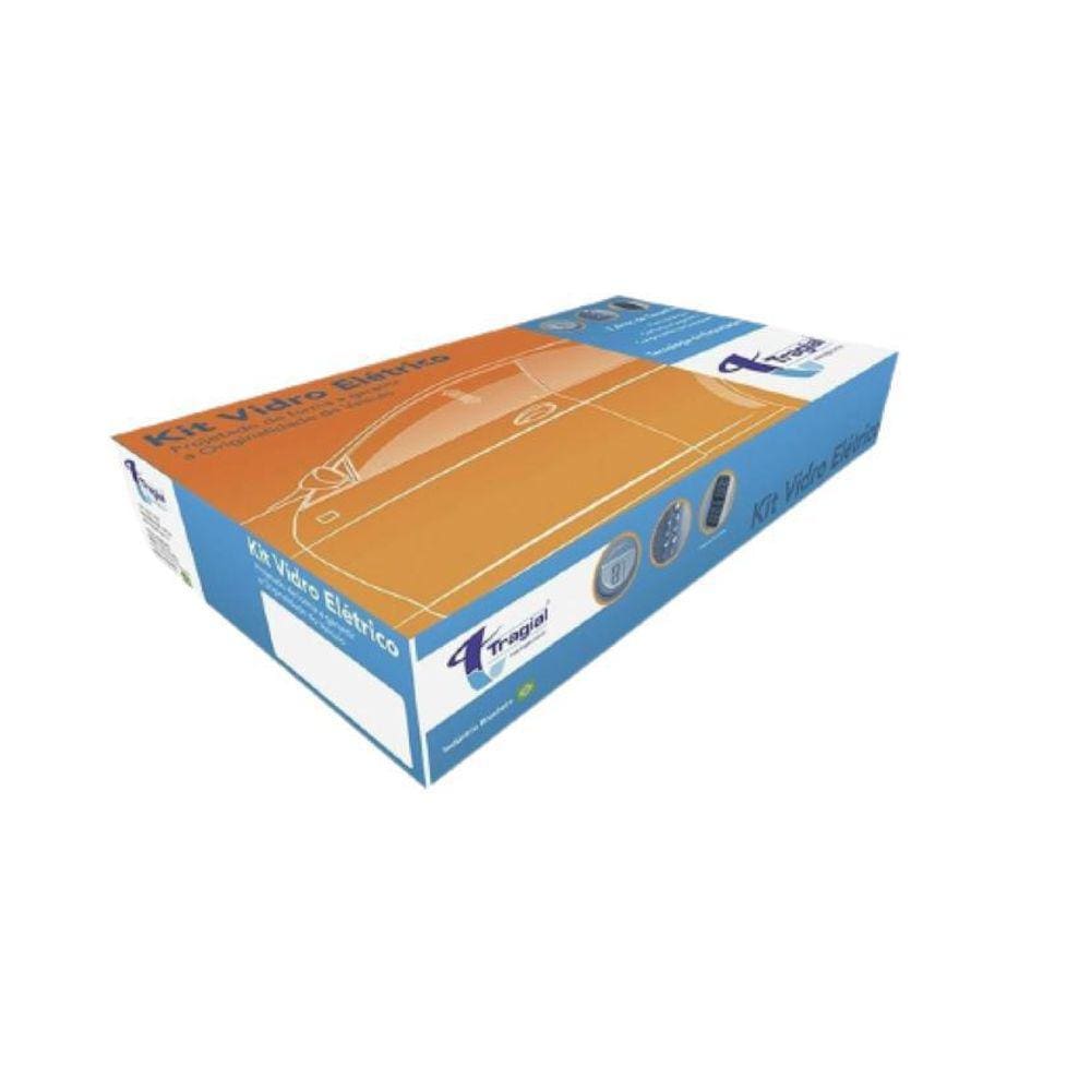 Kit Vidro Elétrico Tragial Fiat Mobi 4 Portas Dianteiro