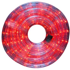 Mangueira Iluminada Led Pisca Enfeite Natal 110V Vermelho