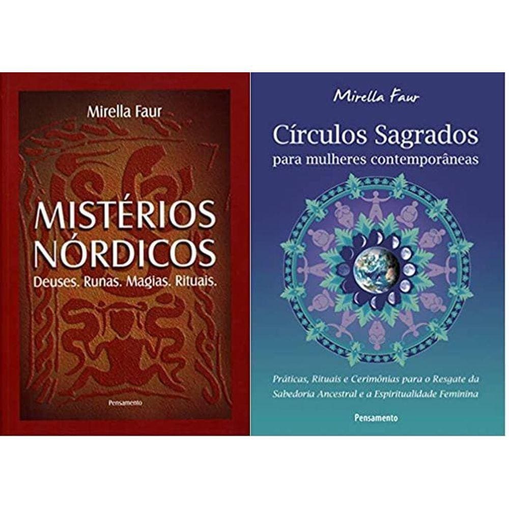 Kit 2 Livros Mirella Faur Mistérios Nórdicos + Círculos