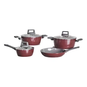 Conjunto 4 Panelas Ceramica Antiaderente Chili Saphir Jomafe