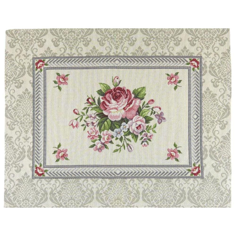 Lugar Americano Damask Bege