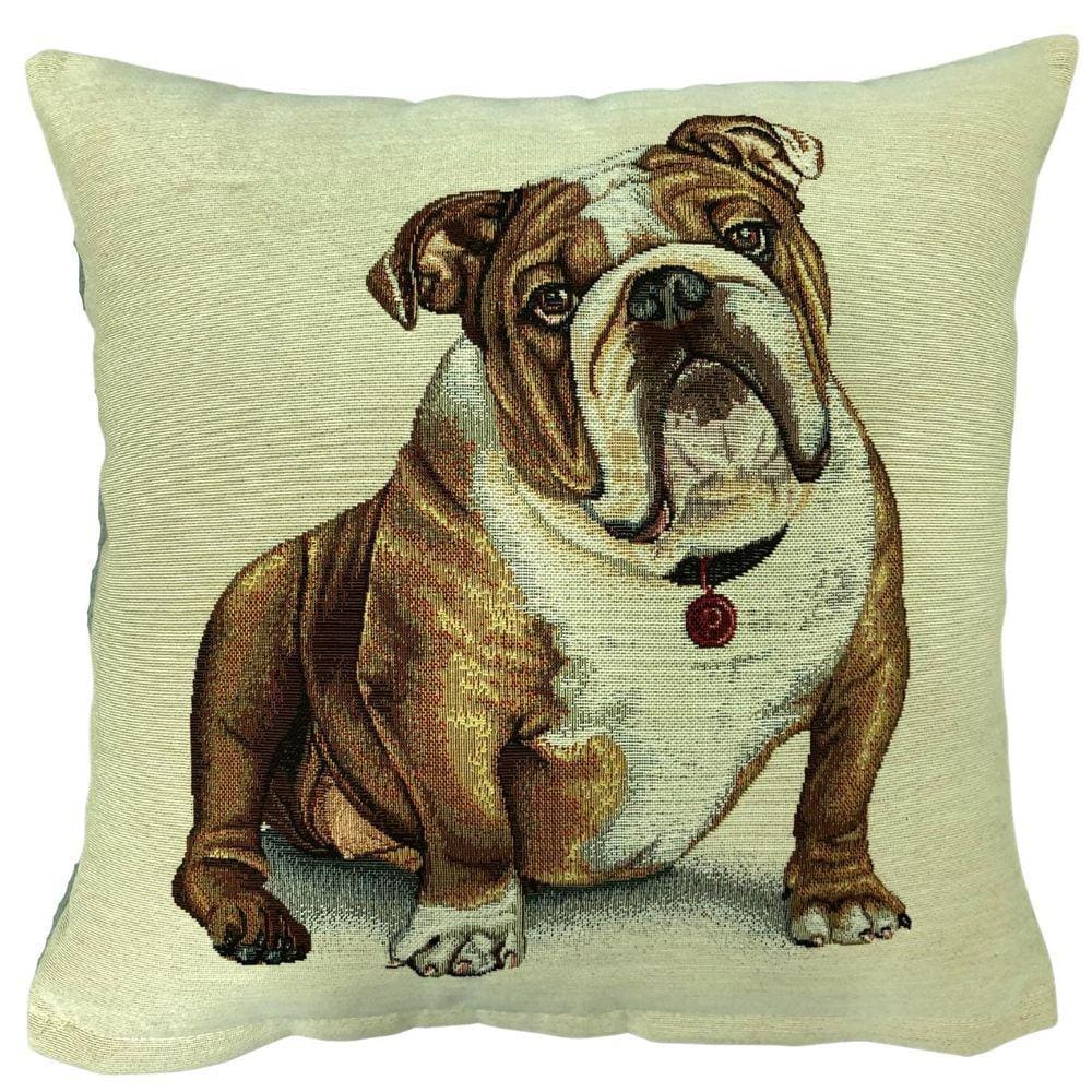 Capa De Almofada Buldogue Inglês