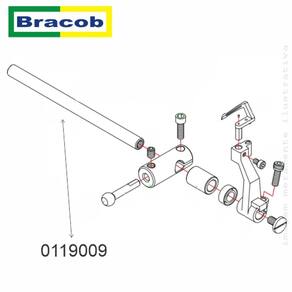 Eixo Do Movimento Do Looper Para Galoneira Bracob Bc-4000, Bc-5000 - 02.3020.00