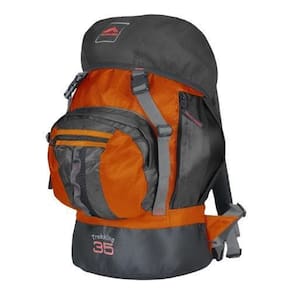 0035 - Mochila Trekking 35 - Laranja C/Cinza