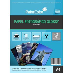 Papel Fotográfico Glossy A4 230g 100 Folhas