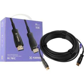Cabo Hdmi Fibra óptica 4k Fk781c 10m Fortrek