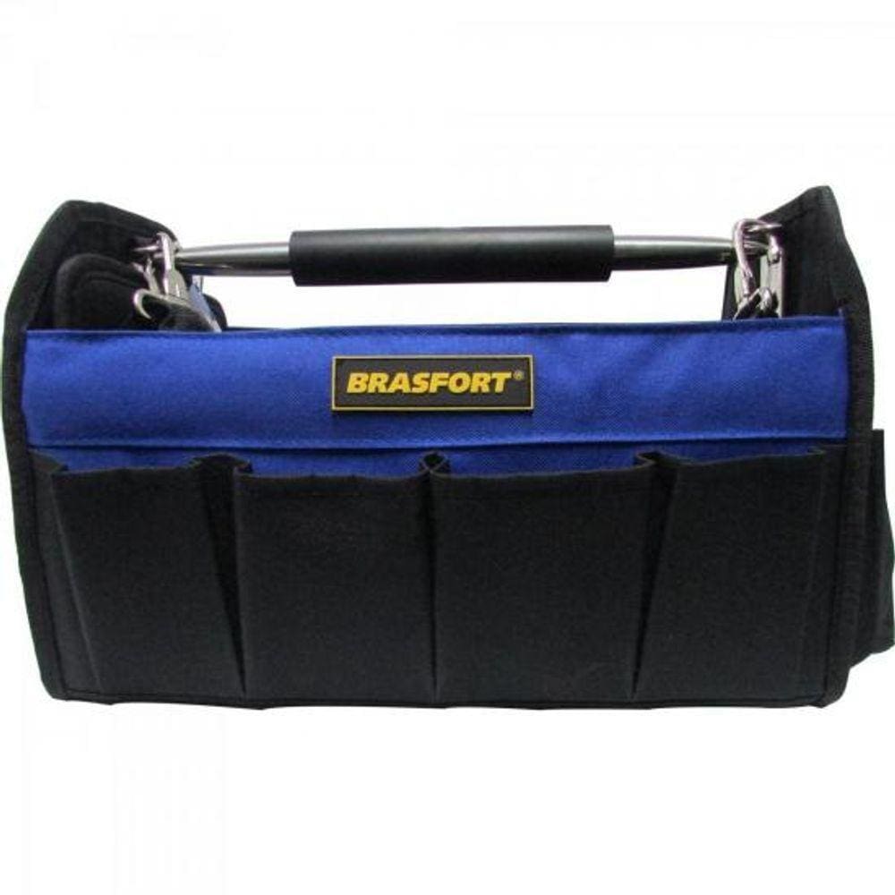 Bolsa Para Ferramentas 14 Bolsos Azul-preto Brasfort