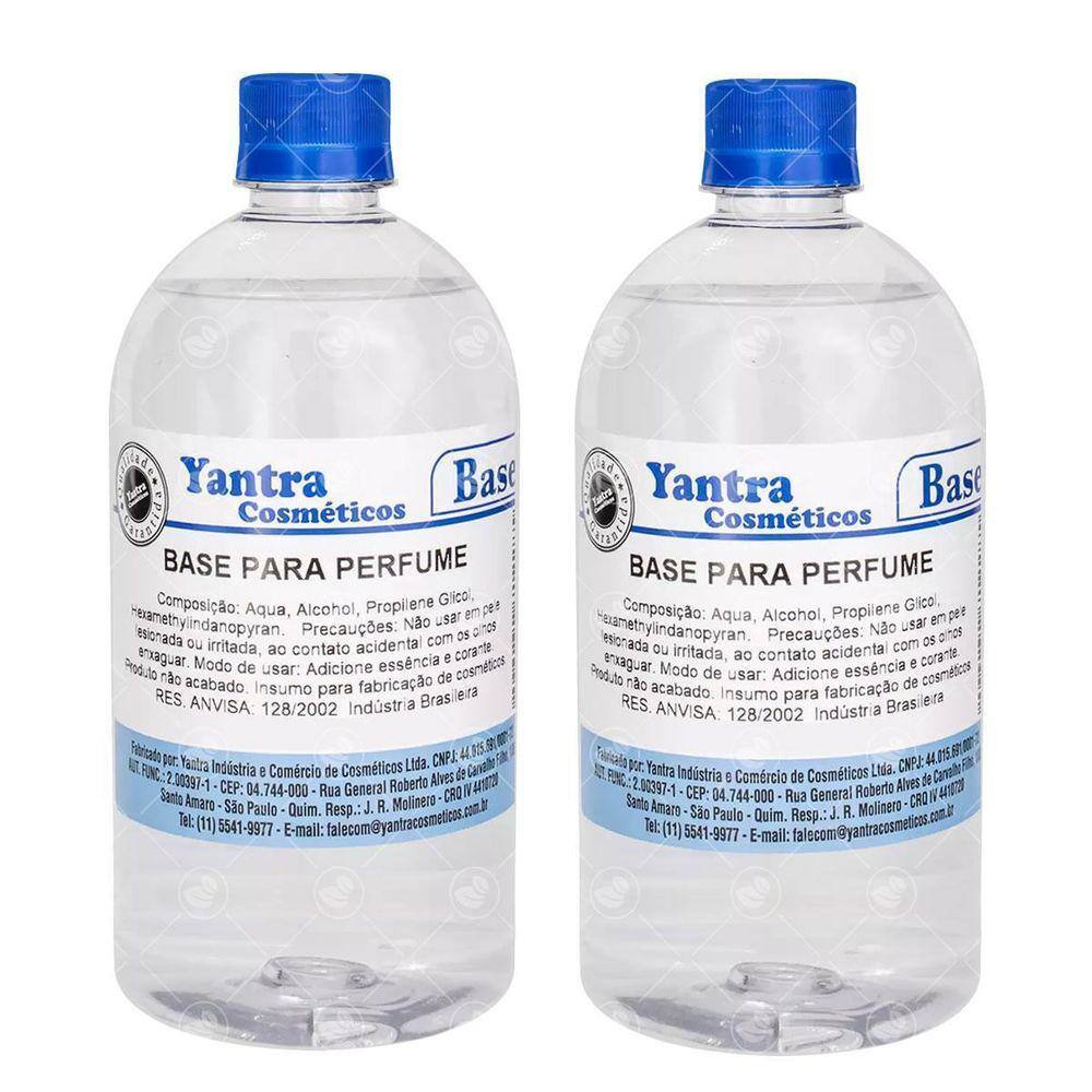 Kit 2 Base Pronta Para Perfume Yantra 1 Litro