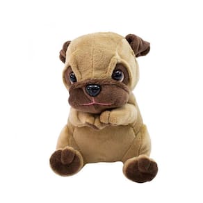 Cachorro Pug De Pelúcia 18Cm Fofo E Encantador