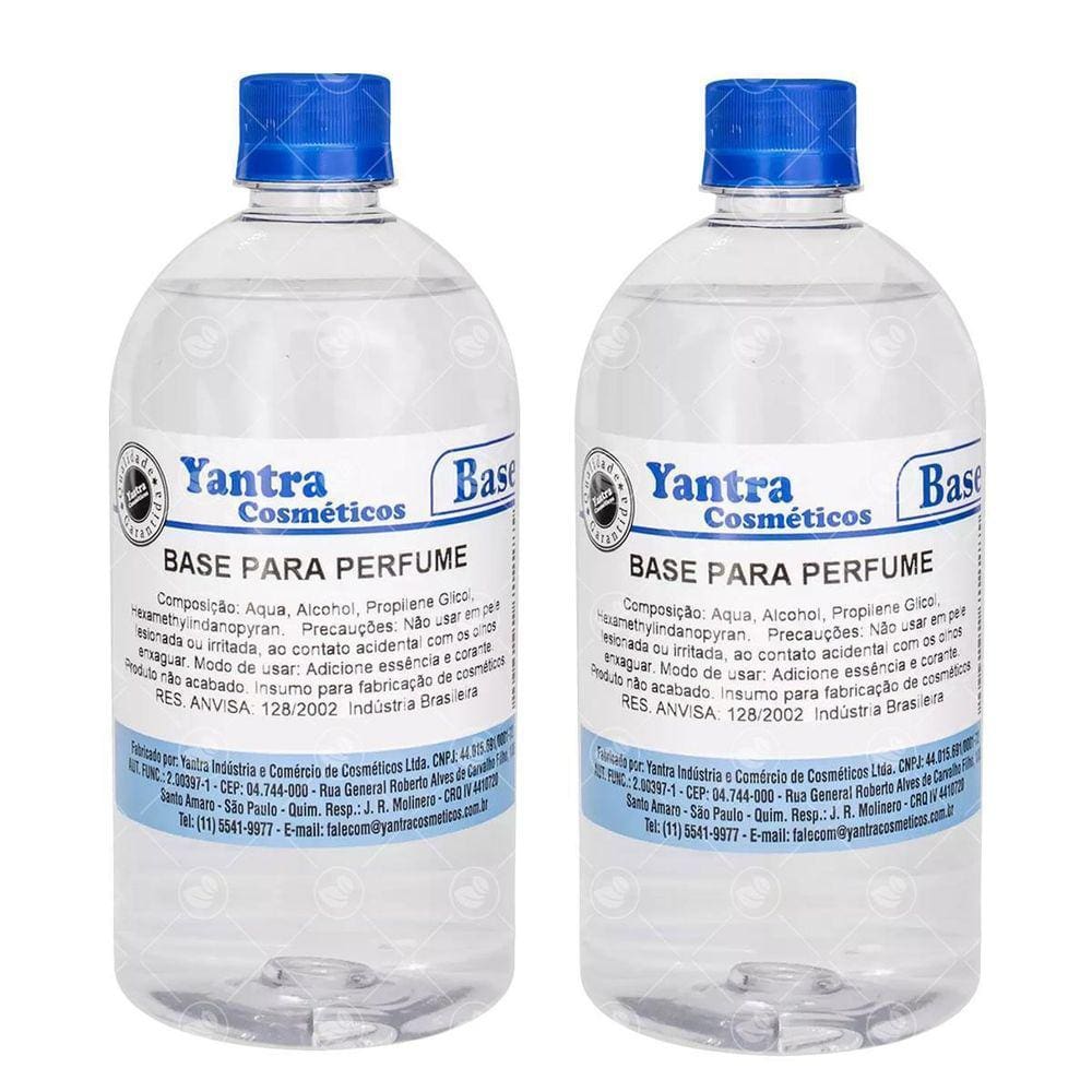 Kit 2 Base Pronta Para Perfume Yantra 1 Litro