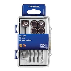 Kit De Acessorios Para Micro Retifica Com 20 Pecas 733