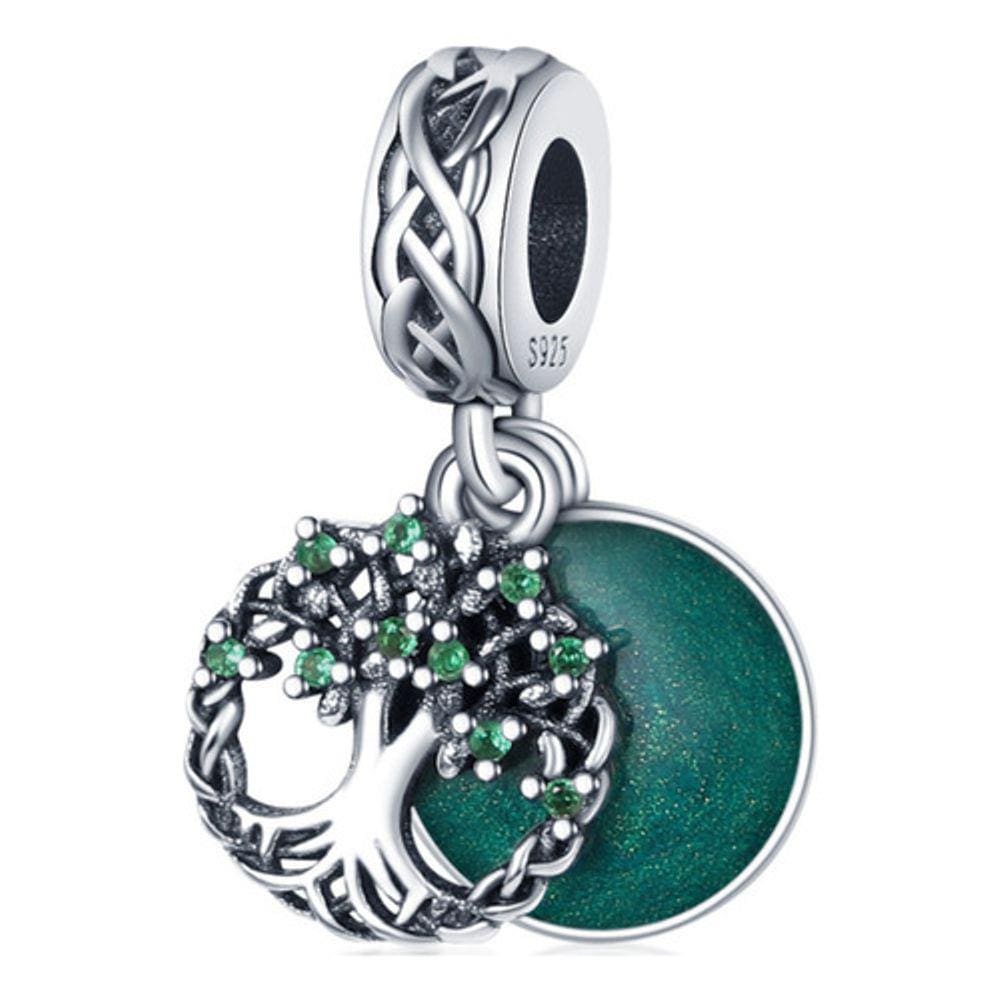 Berloque Pingente Árvore Life Force Prata 925