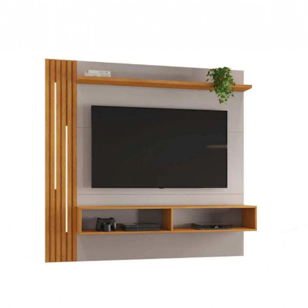Painel Para TV Até 65 Polegadas Agrado C/LED Ripado JCM Movelaria