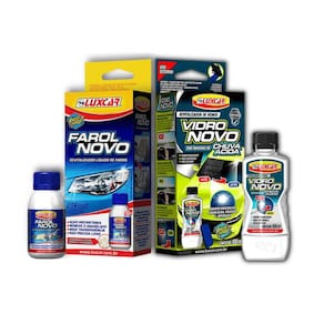 Kit Revitalizador De Farol + Removedor Chuva Ácida - Luxcar