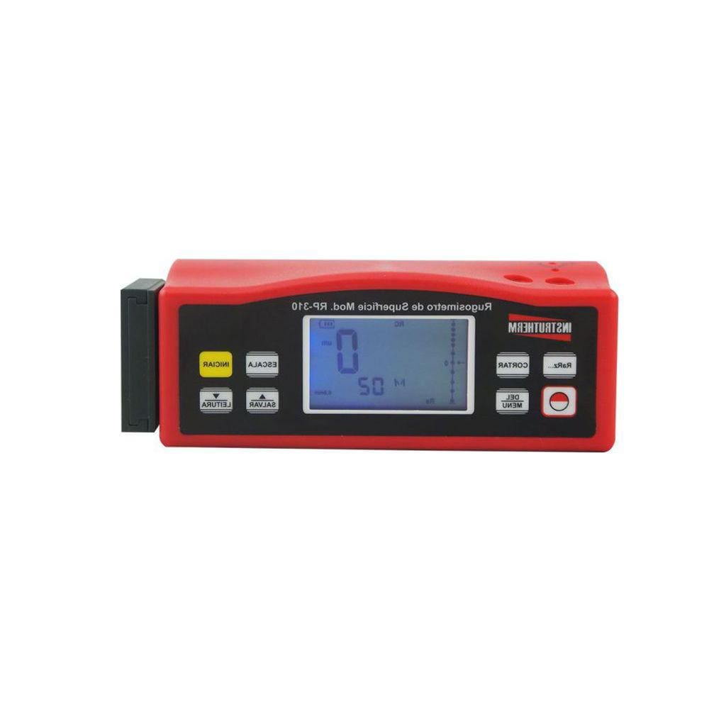 Rugosímetro Digital Parâmetros Ra Rz Rq Rt Medidor Superfície Usb Rp-310 Portátil Maleta Com Certificado Calibração