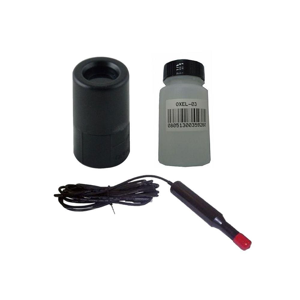 Kit Sensor Dissolvido Temperatura Solução Eletrolítica Oxel-03 Ponta Diafragma Membrana Medidor Ph E Oxigênio So-550