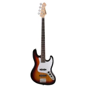 Contrabaixo Aria Stb-jb 4 Cordas 3 Tone Sunburst