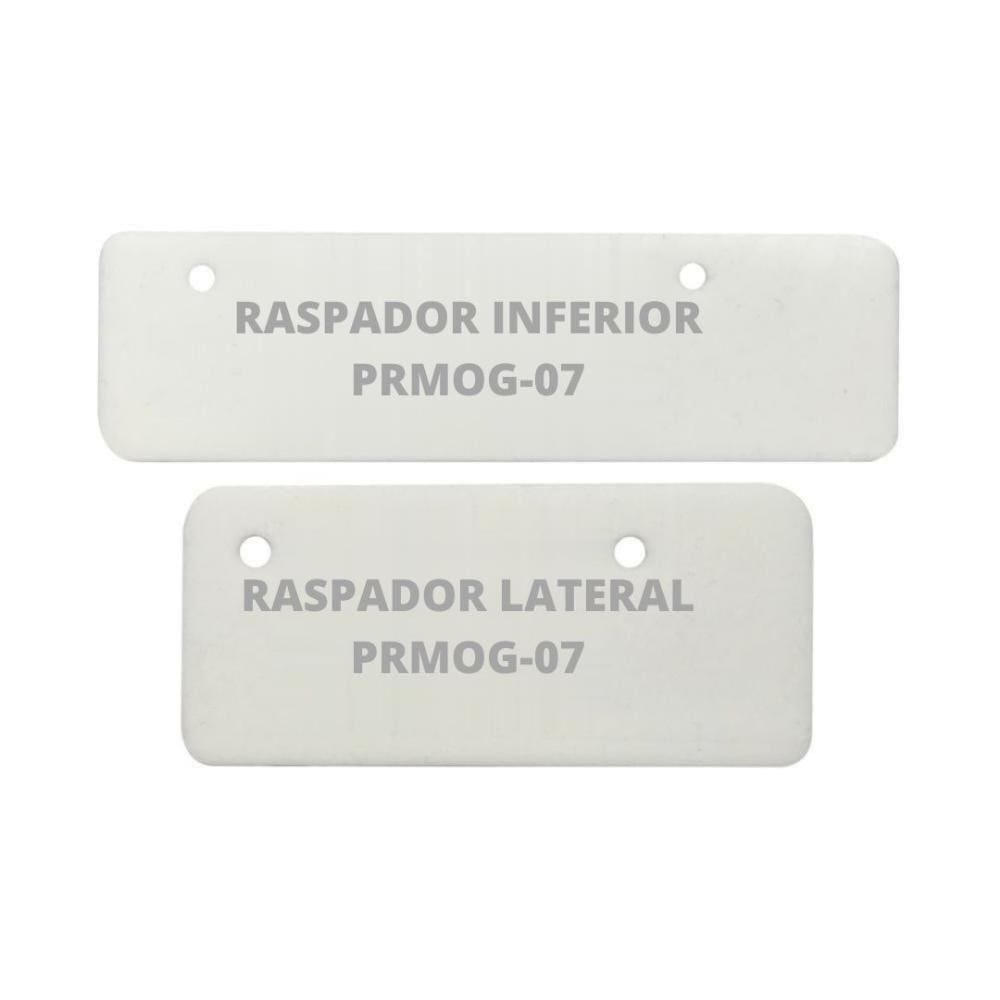 Kit Raspadores Silicone Inferior 17Cm E Lateral 11Cm Para Prmog7 - Progas