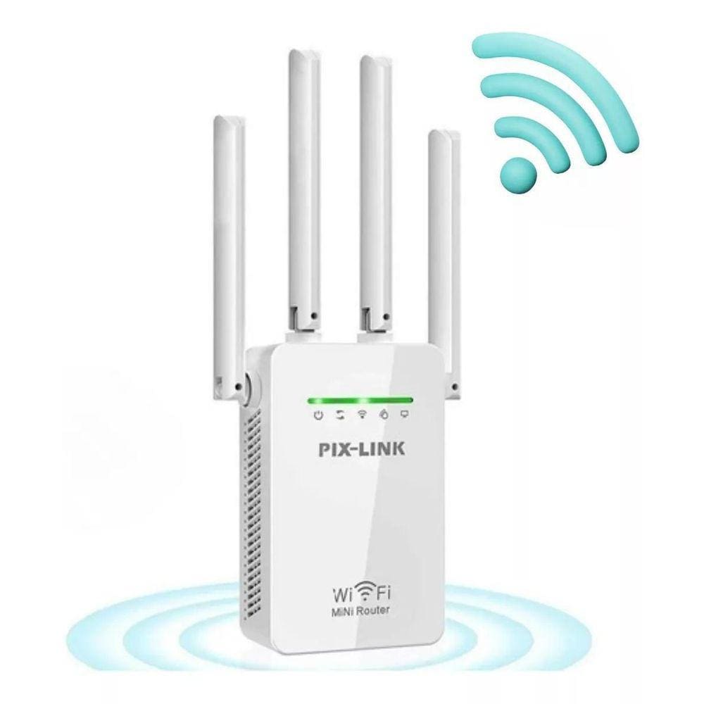 Acelere Sua Conexão: Repetidor Wifi 2800M 4 Antenas,