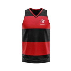 Regata Flamengo Essence Masculino - Preto e Vermelho