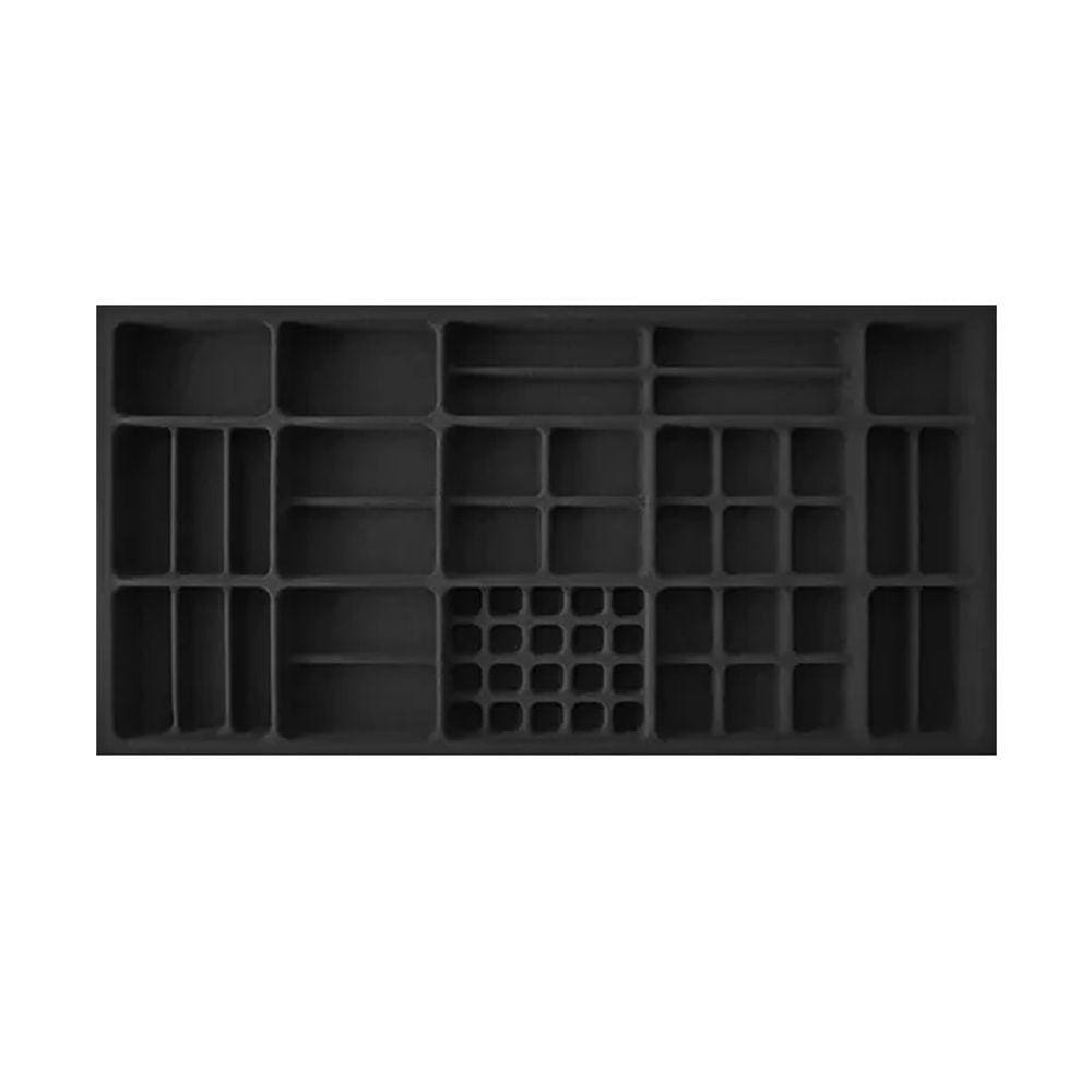 Porta Joias (L 914mm C 453mm A 45mm) PJ11 Preto Moldplast