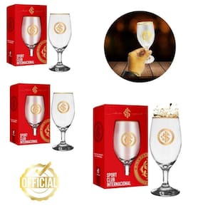 Kit 3 Taças Windsor 330Ml Cerveja Coquetel Chopp Bar