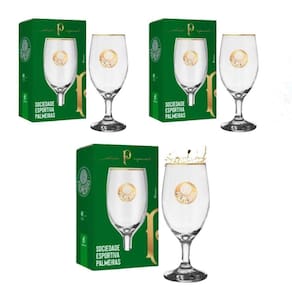 Kit 3 Taças Windsor 330Ml Cerveja Coquetel Chopp Bar