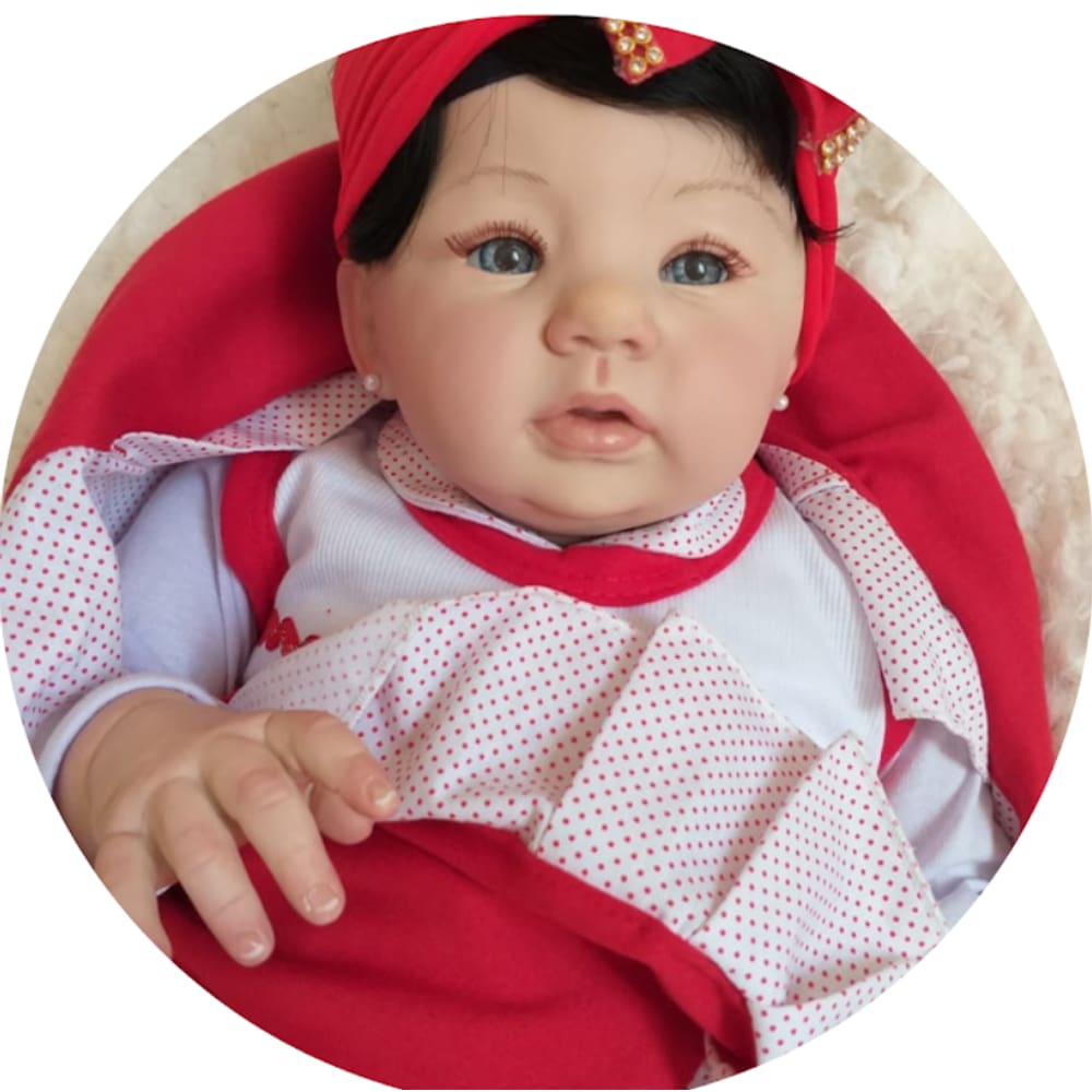 Boneca Bebe Reborn Realista Muito Linda + Enxoval Completo