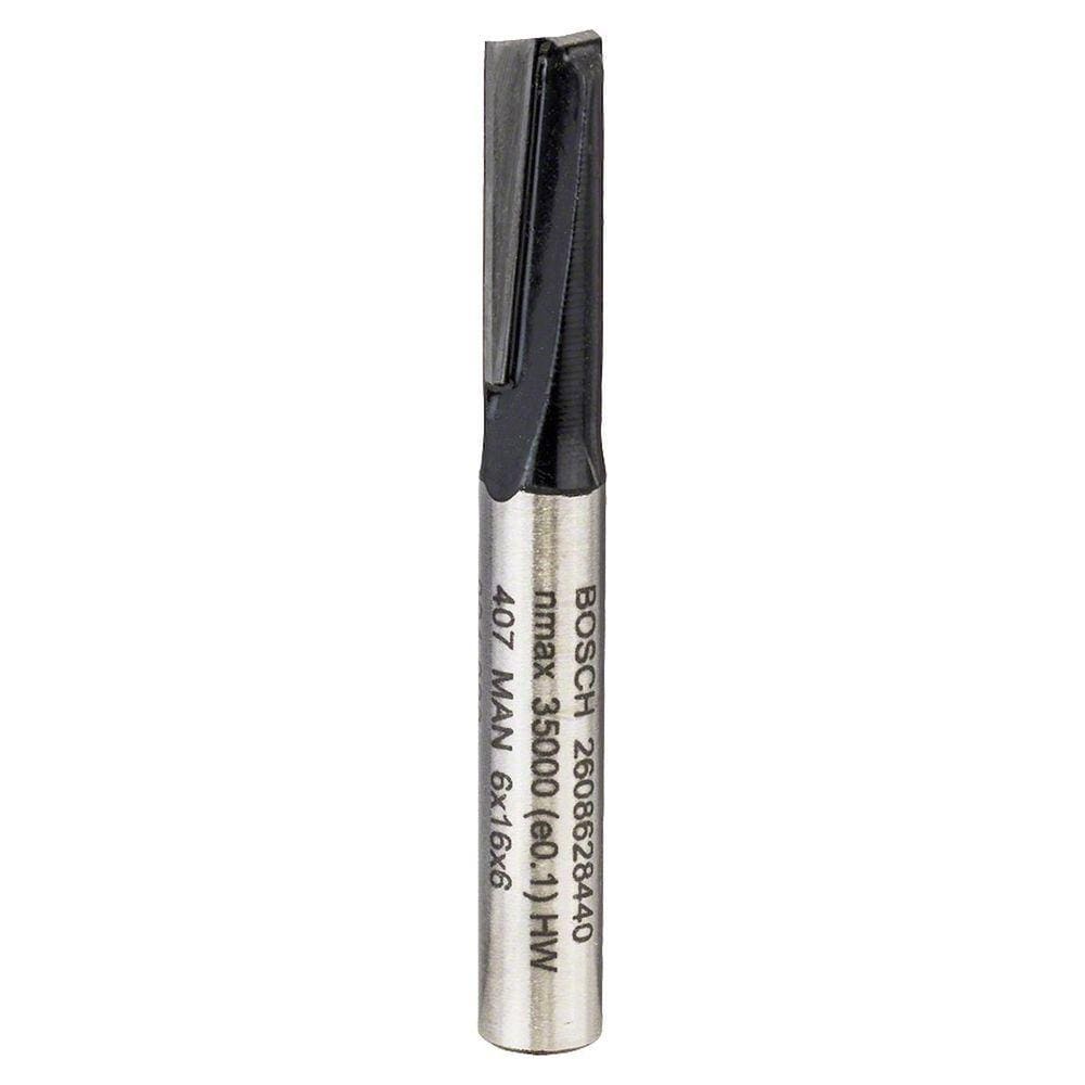 Fresa Reta Paralela Corte 6.35Mm X Haste 6Mm Bosch