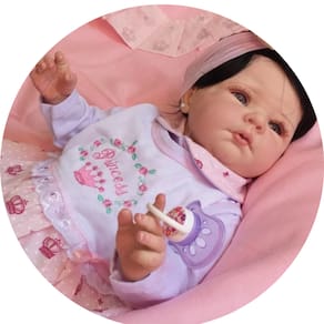 Bebe Reborn Boneca Realista Silicone Com Enxoval
