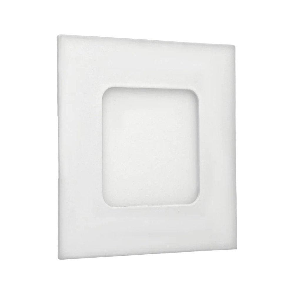 Luminária Plafon 3W Led Quadrado Embutir 6500K