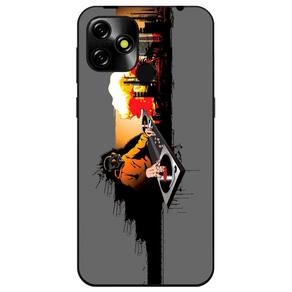 Capa Adesivo Skin264 Verso Para Blu B3 2024