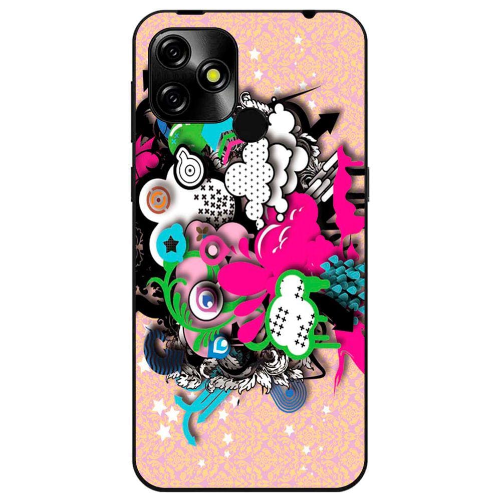 Capa Adesivo Skin104 Verso Para Blu B3 2024